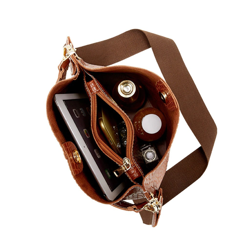 Leren Bucket Tas