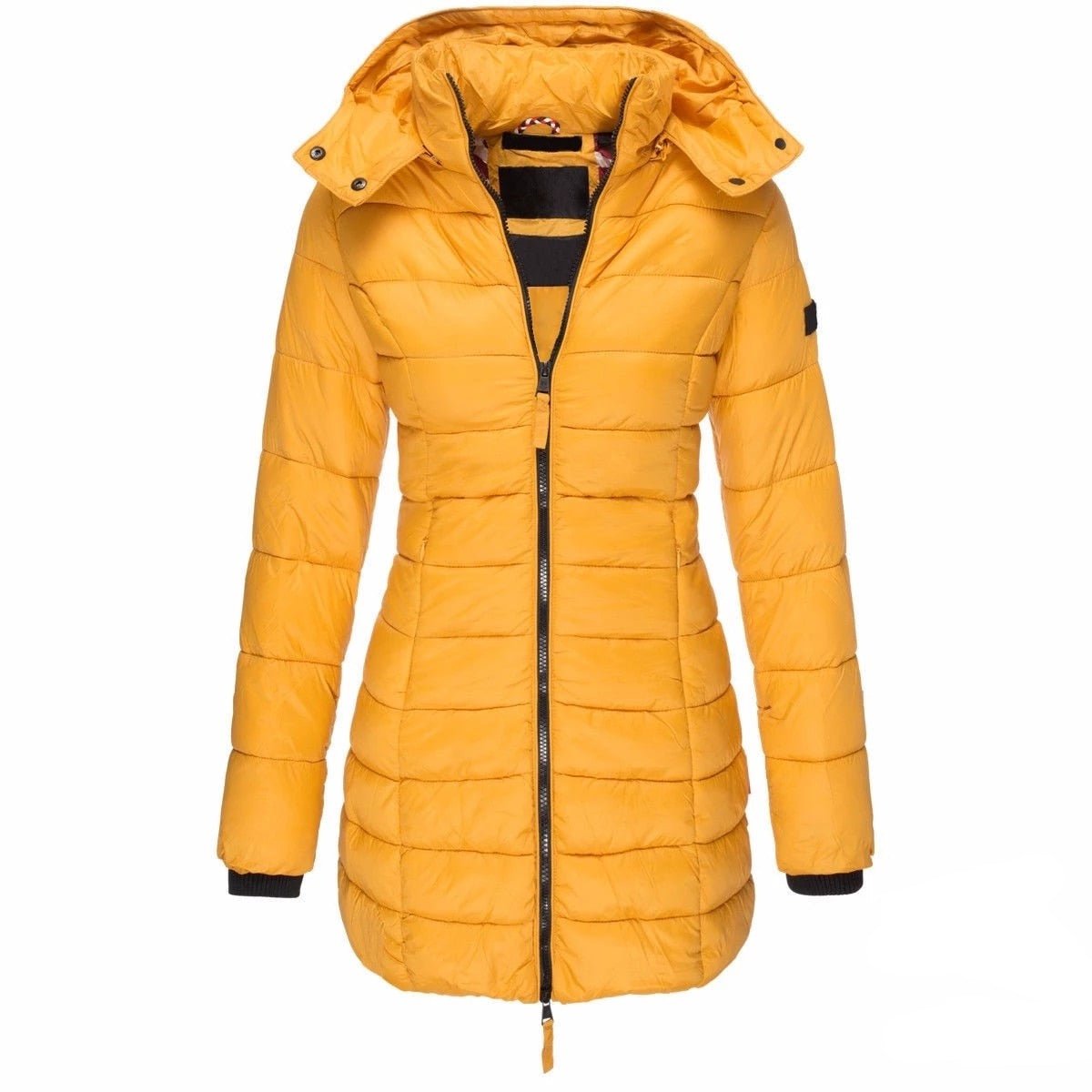 Gewatteerde Parka met Capuchon
