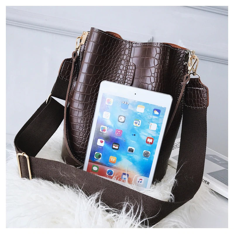 Leren Bucket Tas