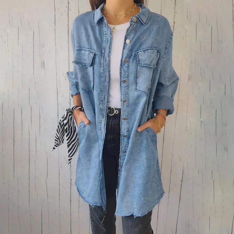 Denim Blouse