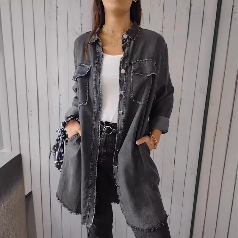 Denim Blouse