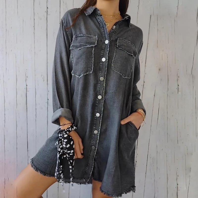 Denim Blouse